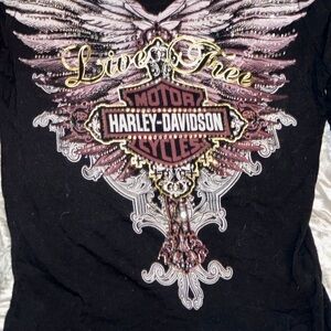 Harley-Davidson Black Graphic Tee